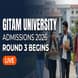 GITAM University Round 3 Admissions 2026 Begins; Apply by May 14
